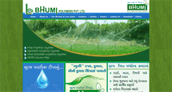 Desktop Screenshot of bhumipolymers.com